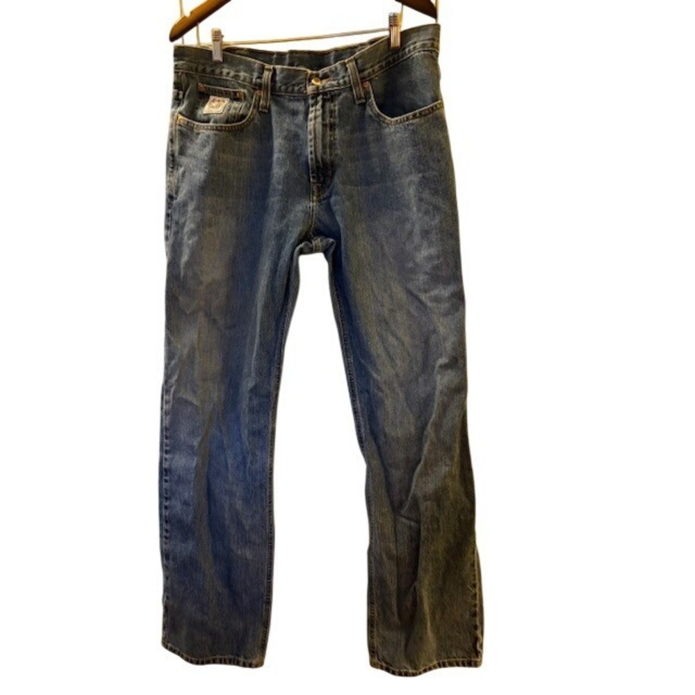 Cinch White Label Men's Relaxed Straight Leg Jeans Medium Wash 35x34 MB92834003